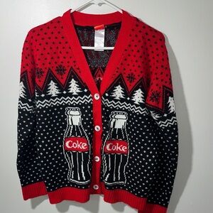 Coca Cola Polar Bears Christmas Sweater SM